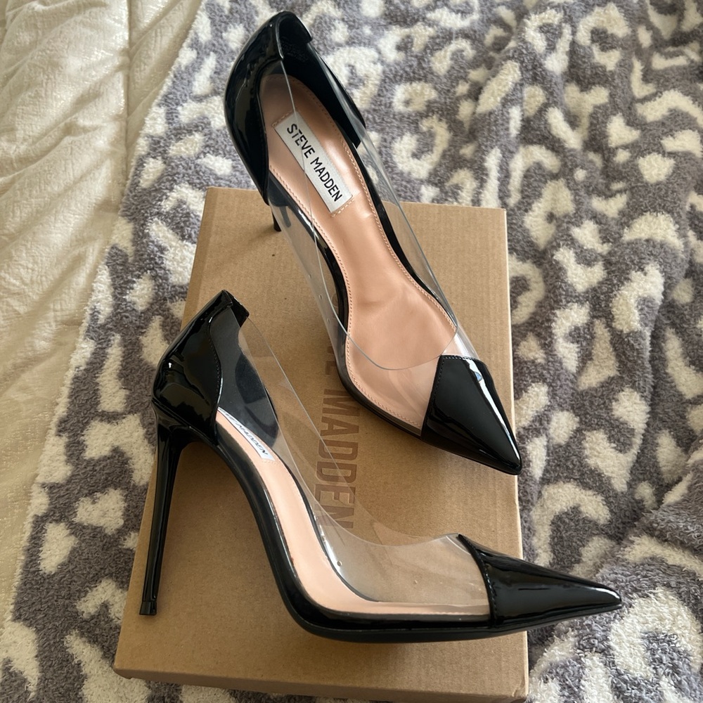 Steve Madden Black Heels